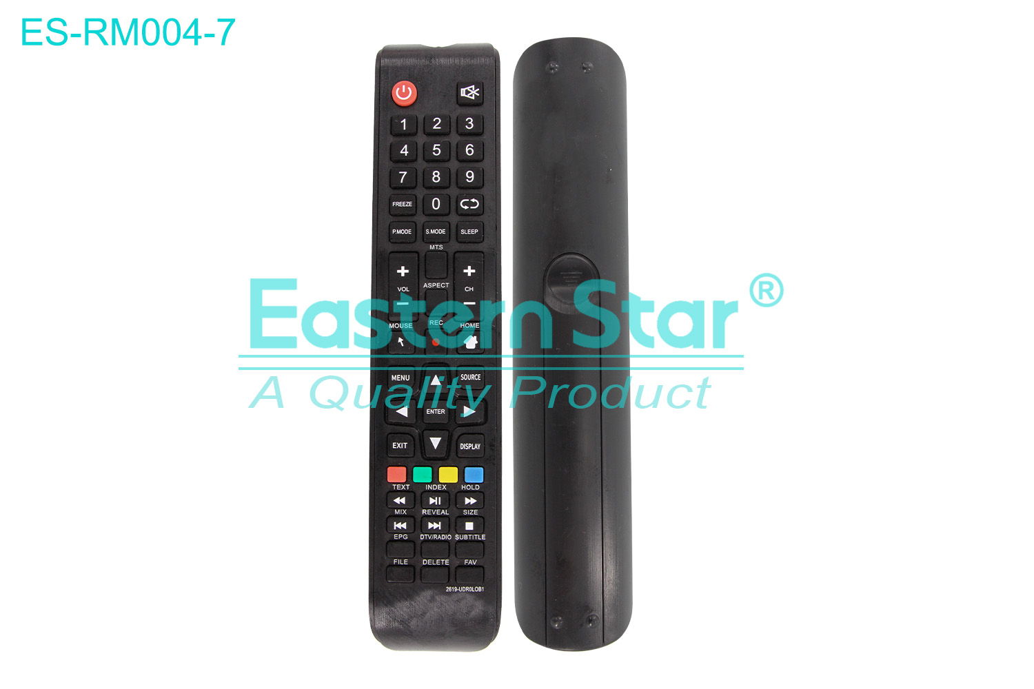 ES-RM004-7 Compatible for / Smart TV Remote Control R/M 51 Keys