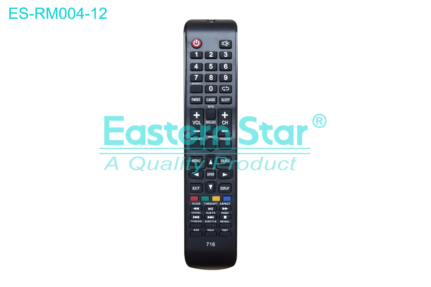 ES-RM004-12 Compatible for / Smart TV Remote Control R/M 51 Keys