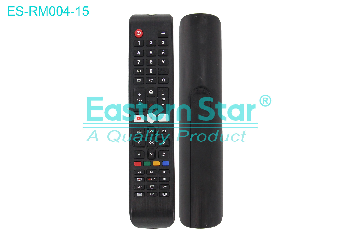 ES-RM004-15 Compatible for / Smart TV Remote Control R/M 51 Keys