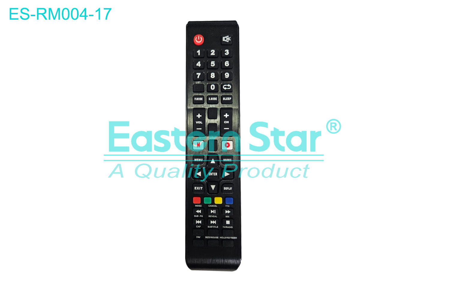 ES-RM004-17 Compatible for / Smart TV Remote Control R/M 51 Keys