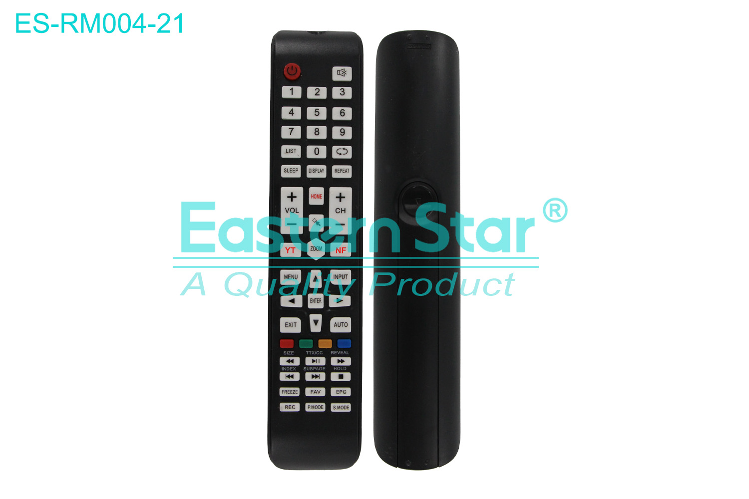 ES-RM004-21 Compatible for Sunny Smart TV Remote Control R/M 51 Keys