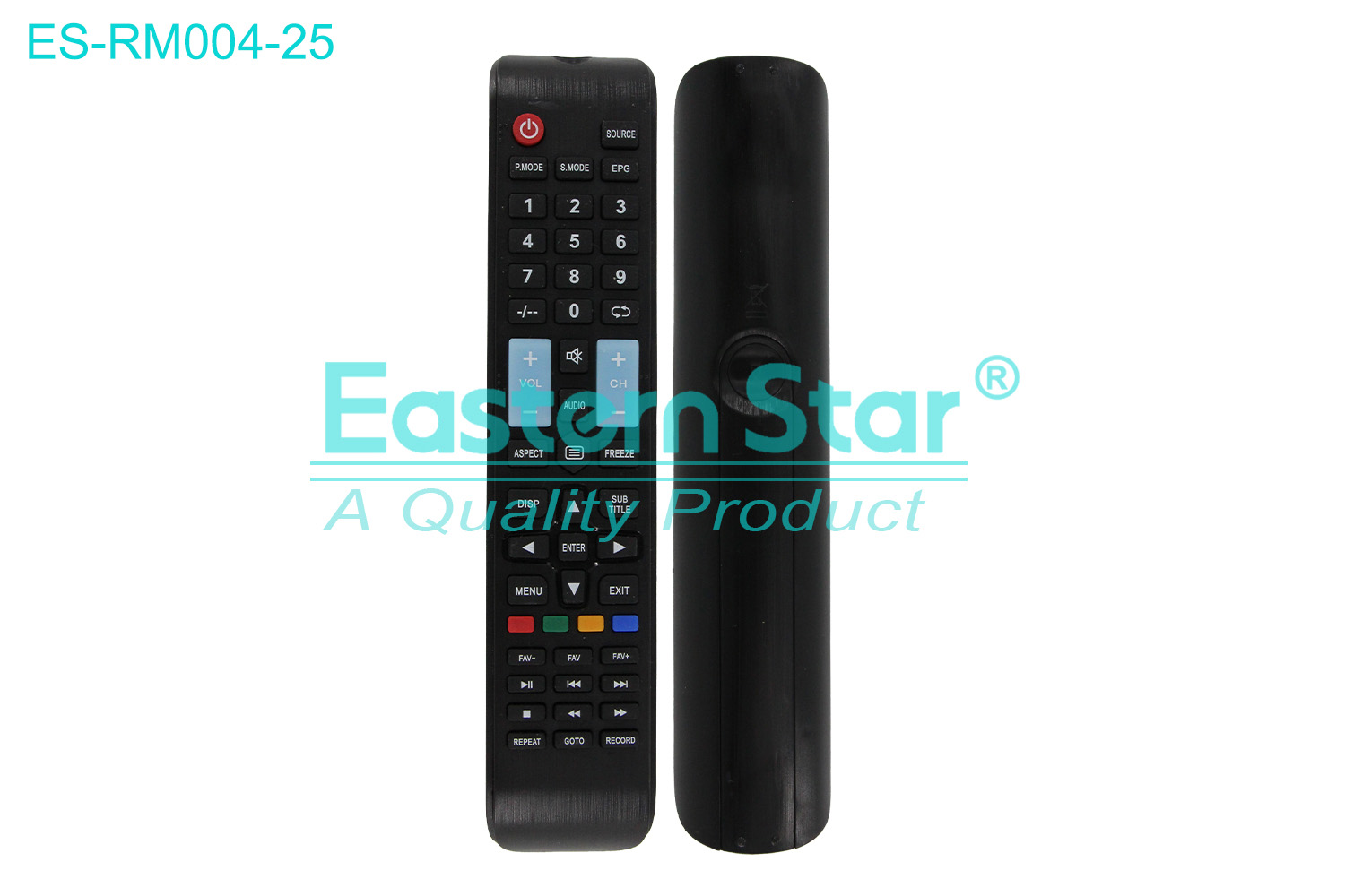 ES-RM004-25 Compatible for Sunny Smart TV Remote Control R/M 51 Keys