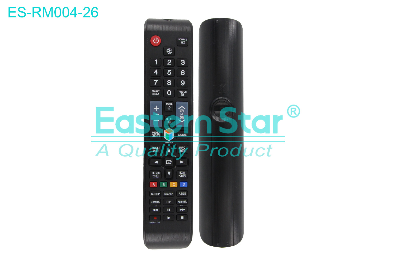 ES-RM004-26 Compatible for Samsung Smart TV Remote Control R/M 49 Keys
