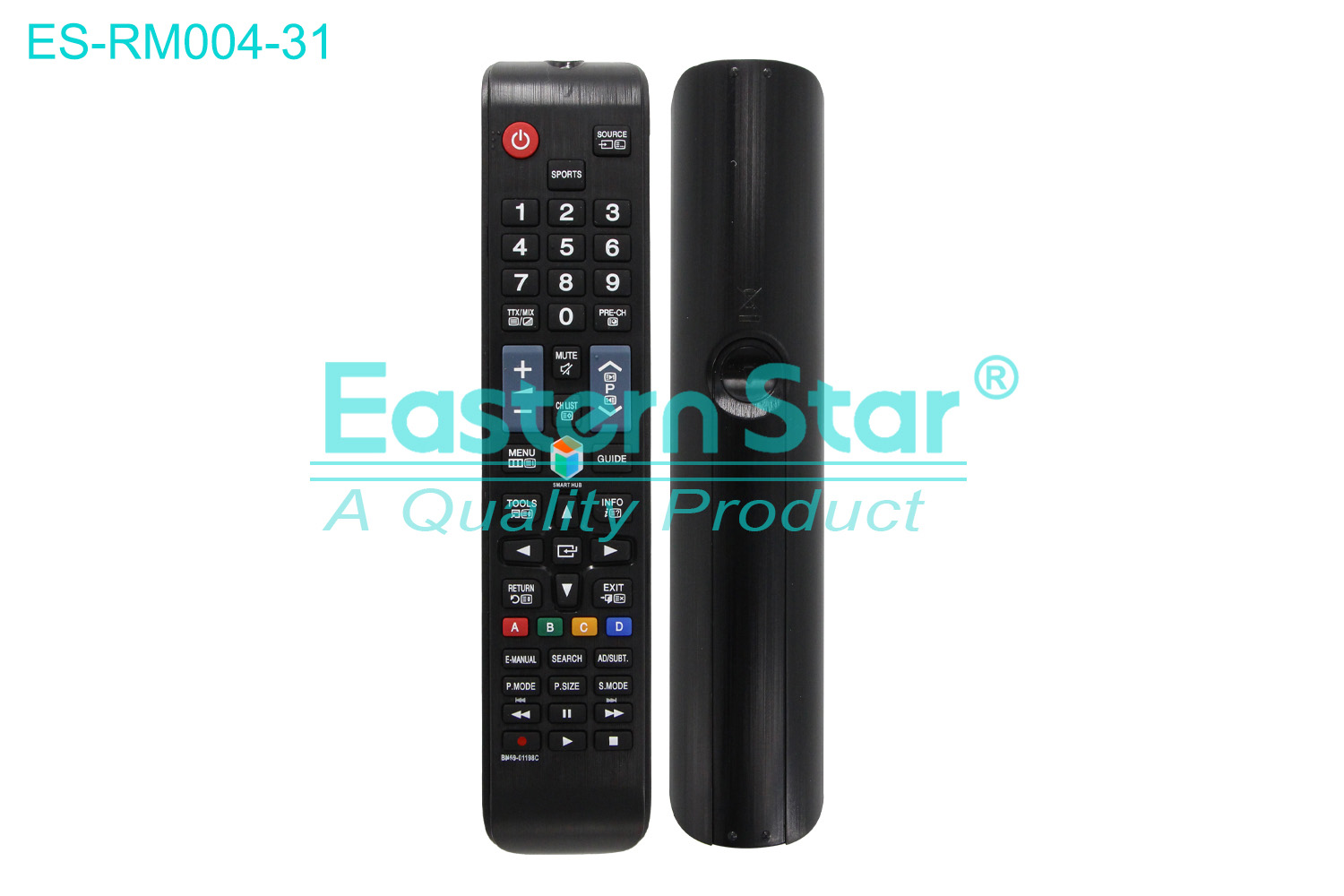 ES-RM004-31 Compatible for Samsung Smart TV Remote Control R/M 49 Keys