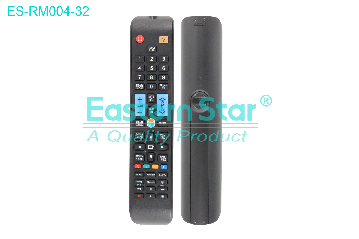 ES-RM004-32 Compatible for / Smart TV Remote Control R/M 49 Keys
