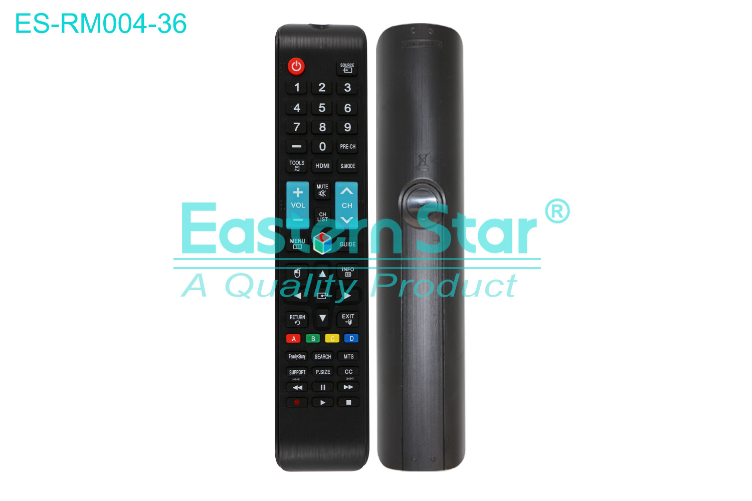 ES-RM004-36 Compatible for Samsung Smart TV Remote Control R/M 51 Keys