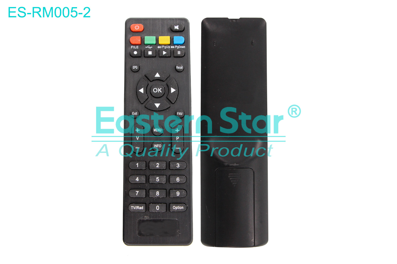 ES-RM005-2 Compatible for / Smart TV Remote Control R/M 37 Keys