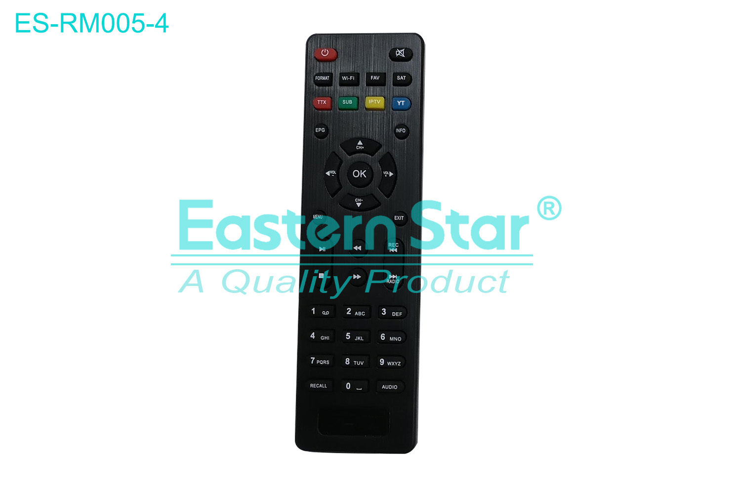 ES-RM005-4 Compatible for / Smart TV Remote Control R/M 37 Keys
