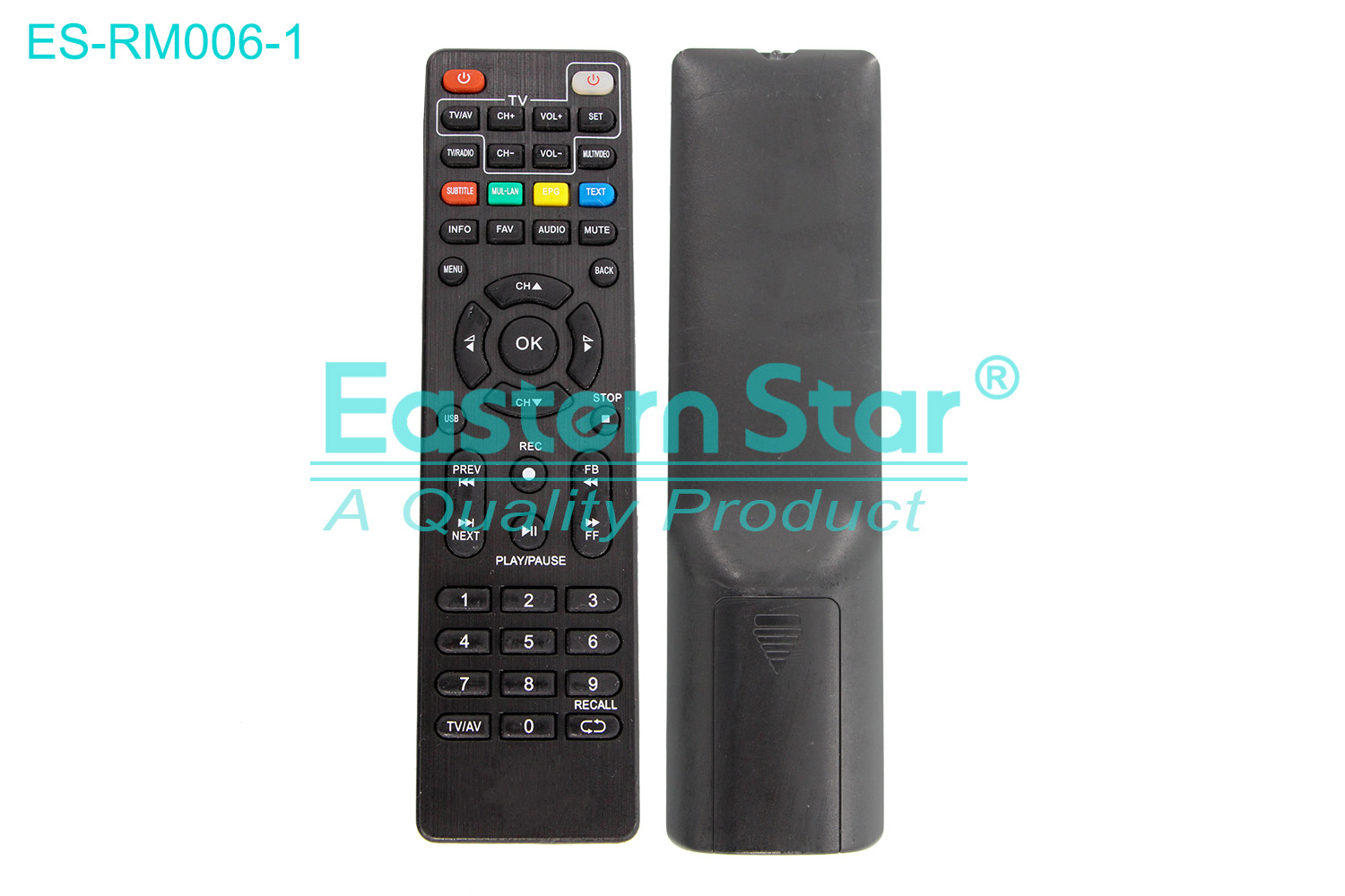 ES-RM006-1 Compatible for / Smart TV Remote Control R/M 45 Keys