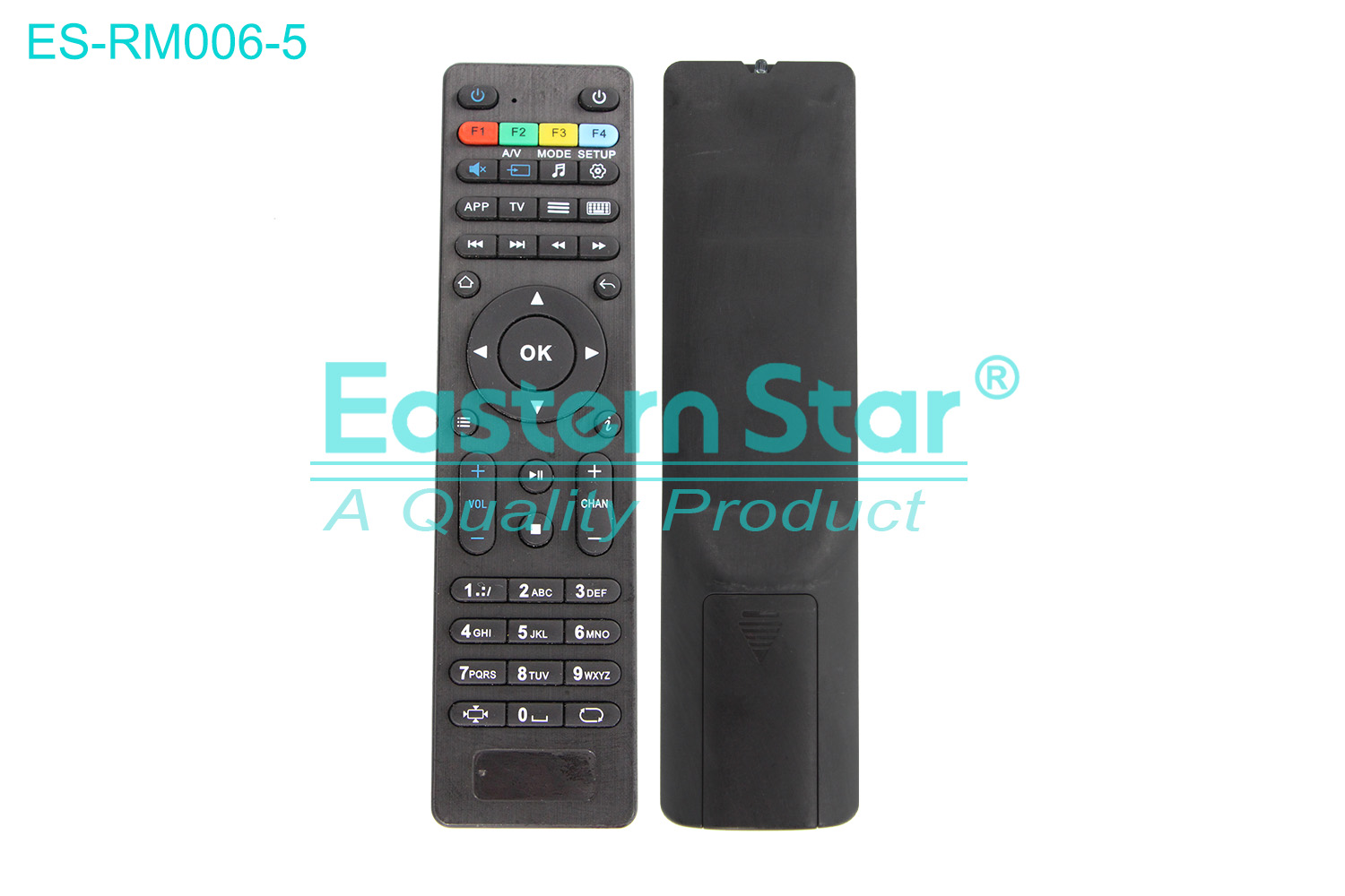 ES-RM006-5 Compatible for / Smart TV Remote Control R/M 45 Keys