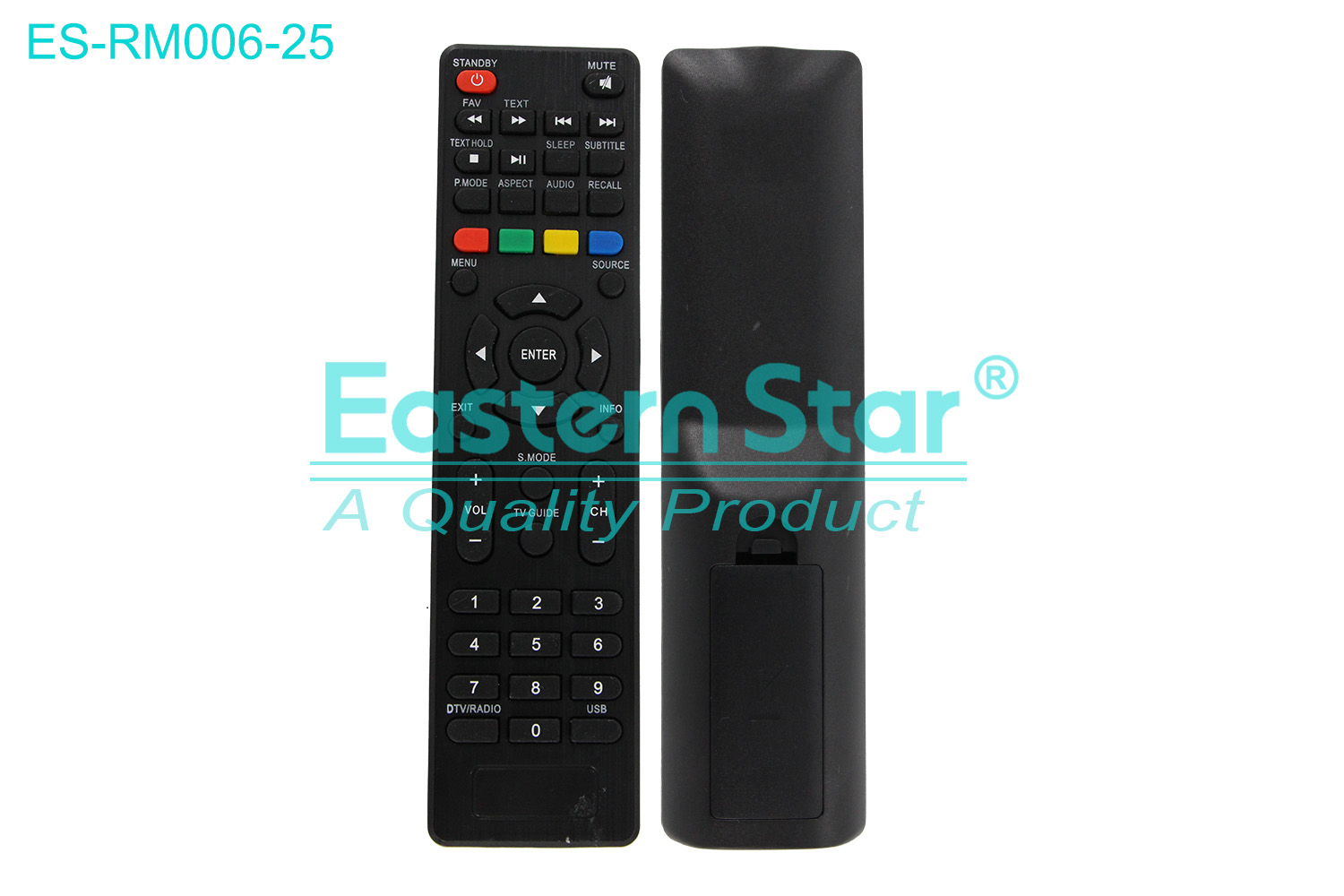 ES-RM006-25 Compatible for / Smart TV Remote Control R/M 45 Keys