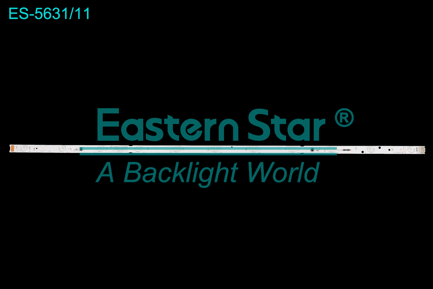 ES-5631 LED TV Backlight use for 65" Tcl 65C61K 65C69K 65QM5K  40-GFKCL2-DLD1AG G0104-000573 HR/18/260116/10110 06HL7/LC4B08V6C/N0101-001236  LED BACKLIGHT STRIP(22)