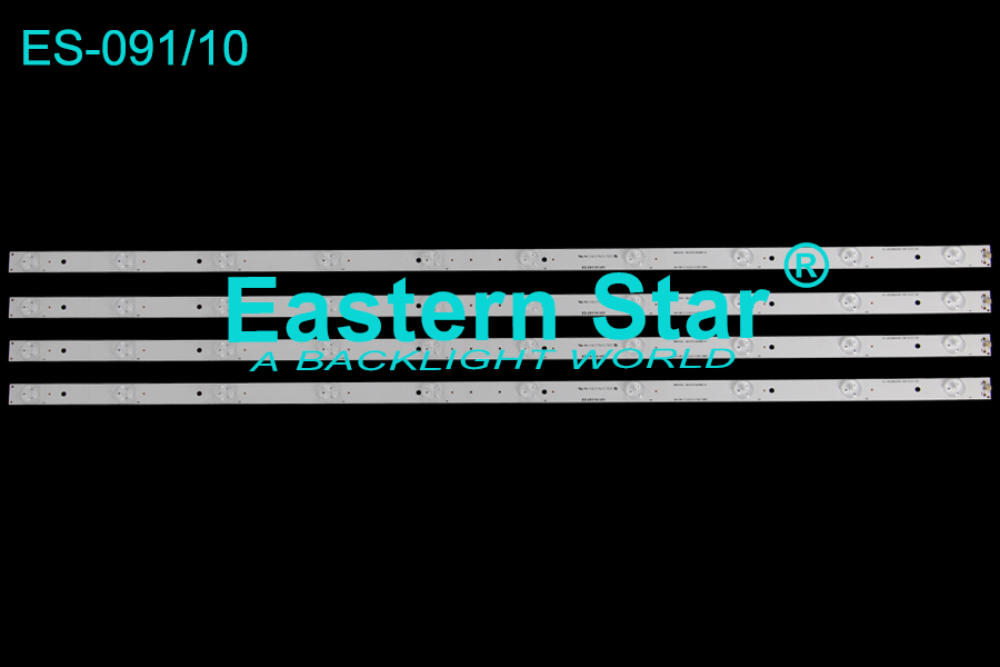 ES-091 TV Backlight Bar use for Sanyo/Nordmende 39'' LED3903 10LEDs HL-00390A28-1001-01 A0/ZDCX39D10-ZC14FG-05 led strips 303CX390036 (4)