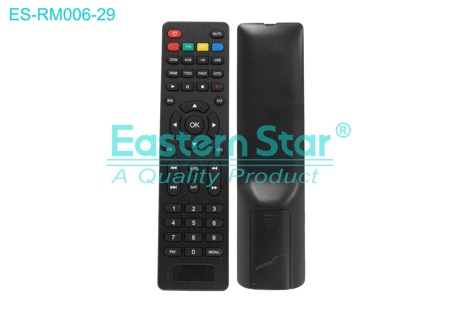 ES-RM006-29 Compatible for / Smart TV Remote Control R/M 45 Keys
