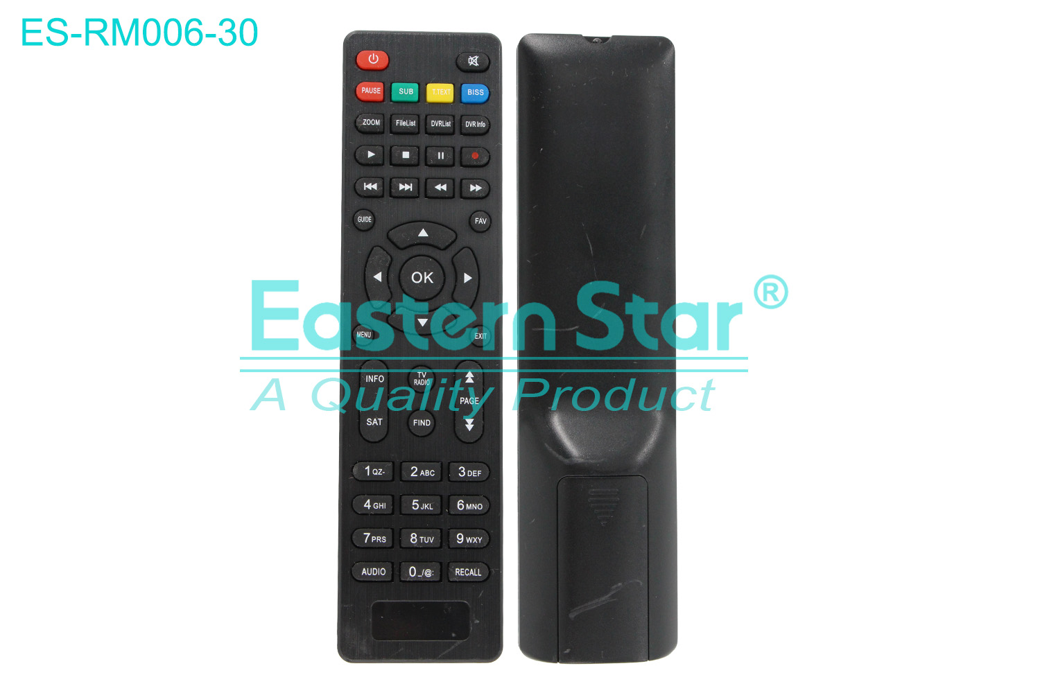 ES-RM006-30 Compatible for / Smart TV Remote Control R/M 45 Keys