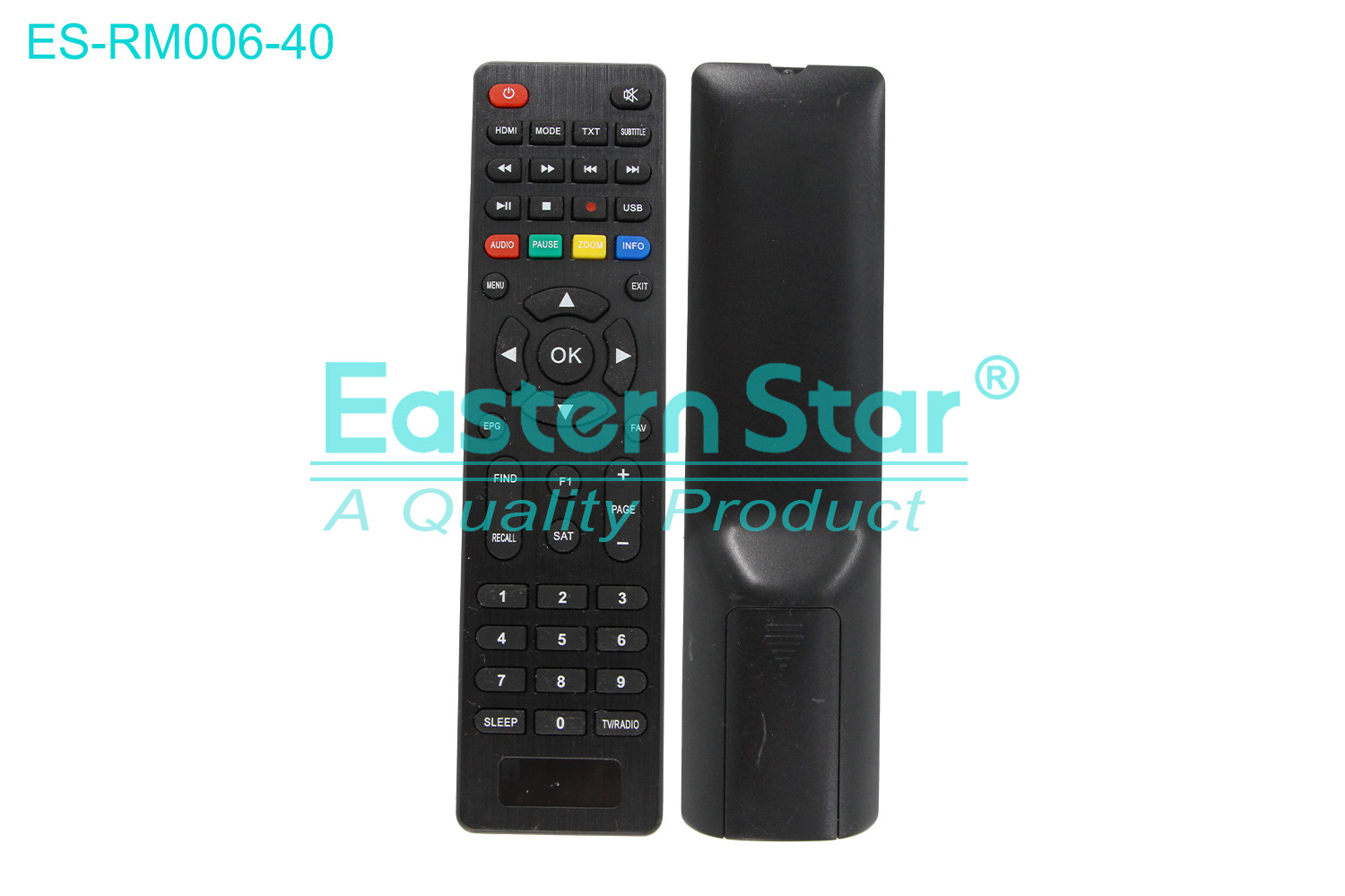 ES-RM006-40 Compatible for Next Smart TV Remote Control R/M 45 Keys