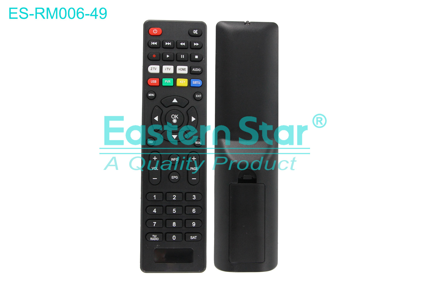ES-RM006-49 Compatible for / Smart TV Remote Control R/M 45 Keys