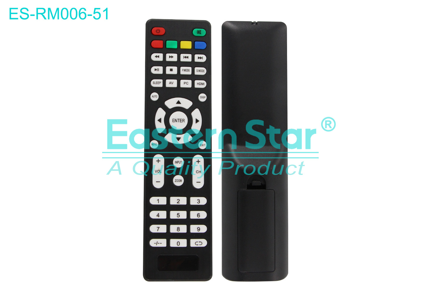 ES-RM006-51 Compatible for / Smart TV Remote Control R/M 45 Keys