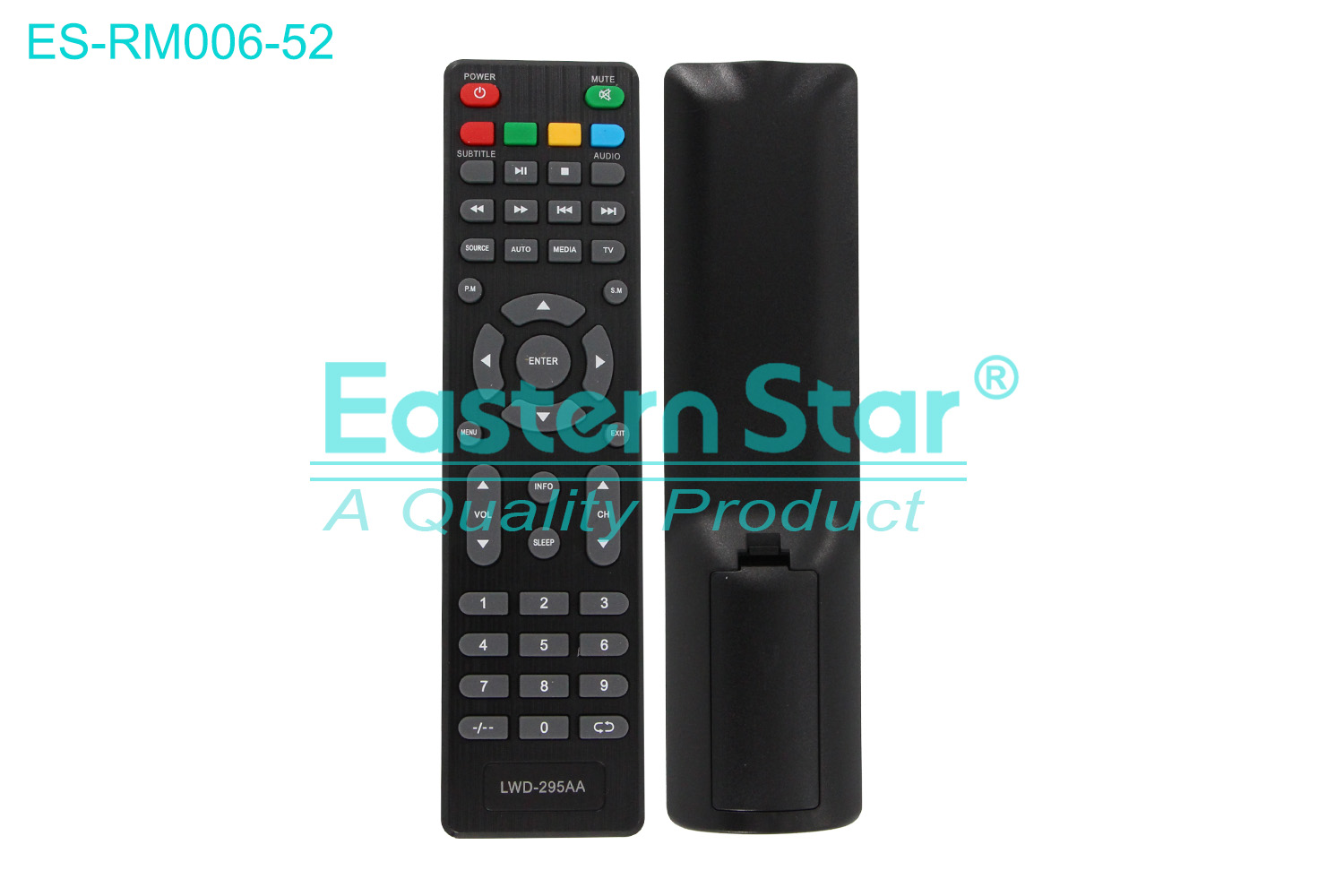 ES-RM006-52 Compatible for / Smart TV Remote Control R/M 45 Keys