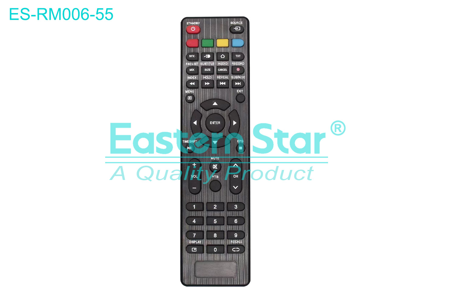 ES-RM006-55 Compatible for / Smart TV Remote Control R/M 45 Keys
