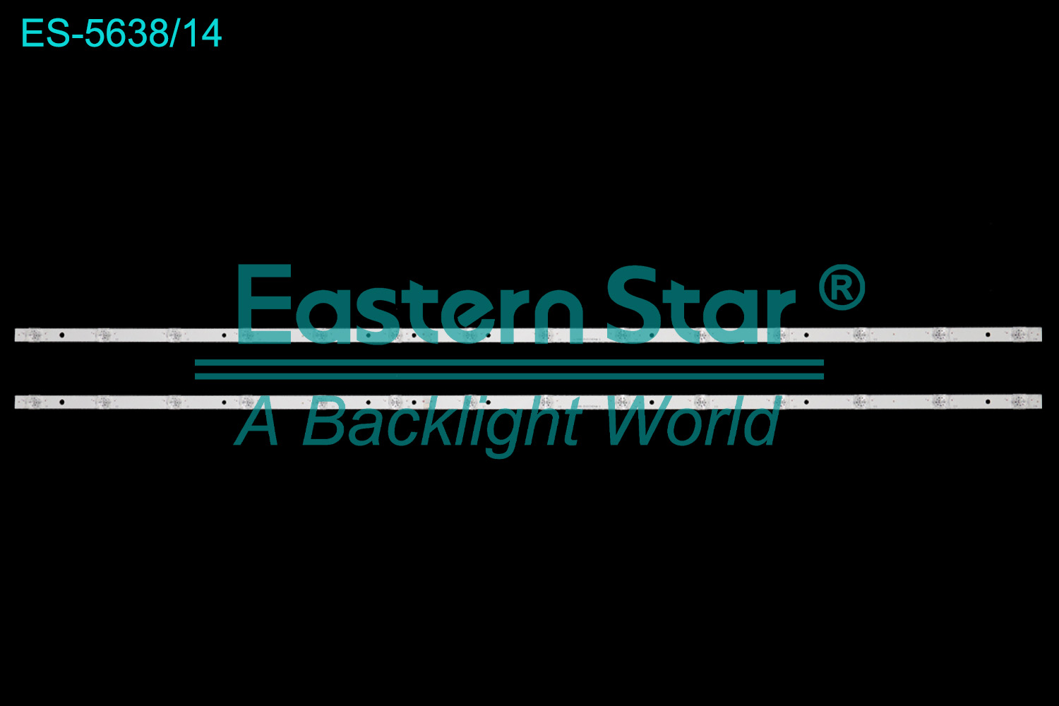 ES-5638 LED TV Backlight use for 50"  SG55T70 JJ-0686-D50031401AM-S  LED BACKLIGHT STRIP(2)