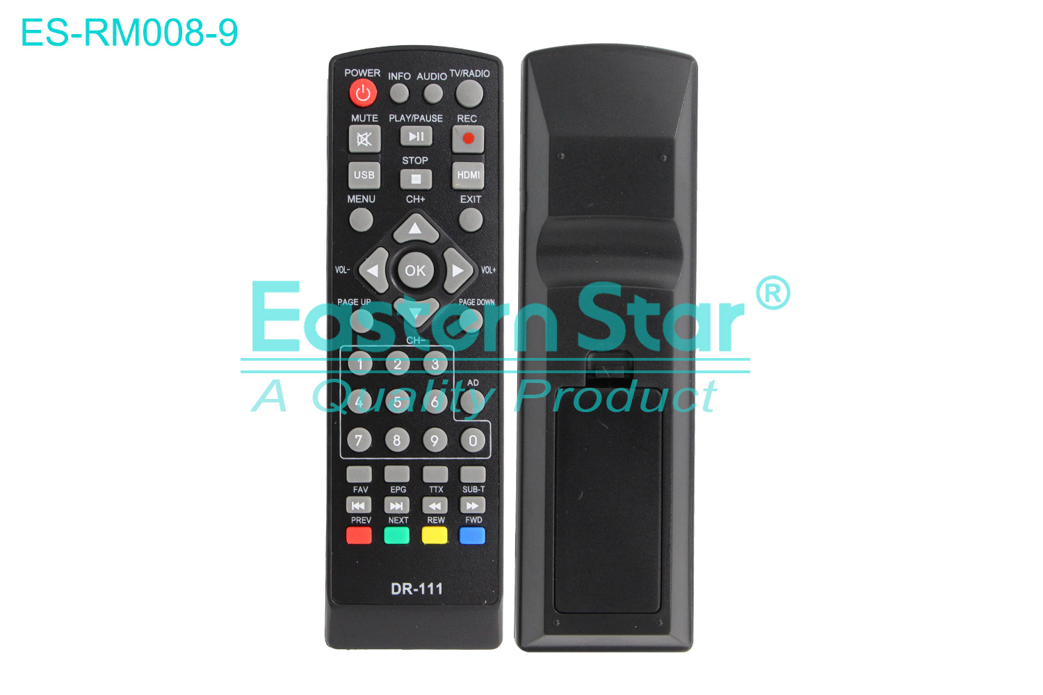 ES-RM008-9 Compatible for / Smart TV Remote Control R/M 42 Keys