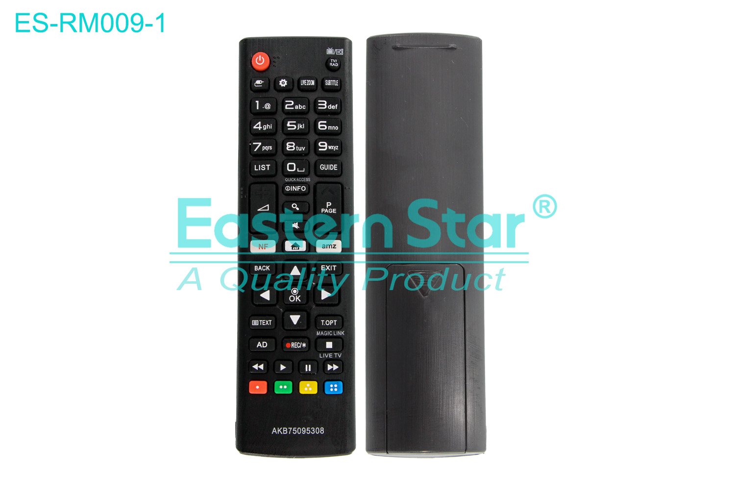 ES-RM009-1 Compatible for / Smart TV Remote Control R/M 48 Keys