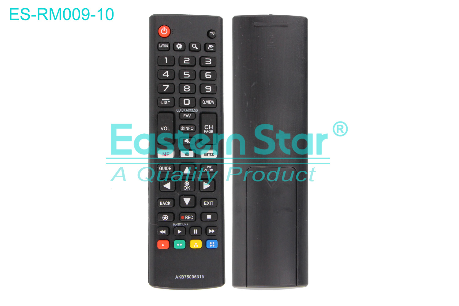 ES-RM009-10 Compatible for / Smart TV Remote Control R/M 48 Keys
