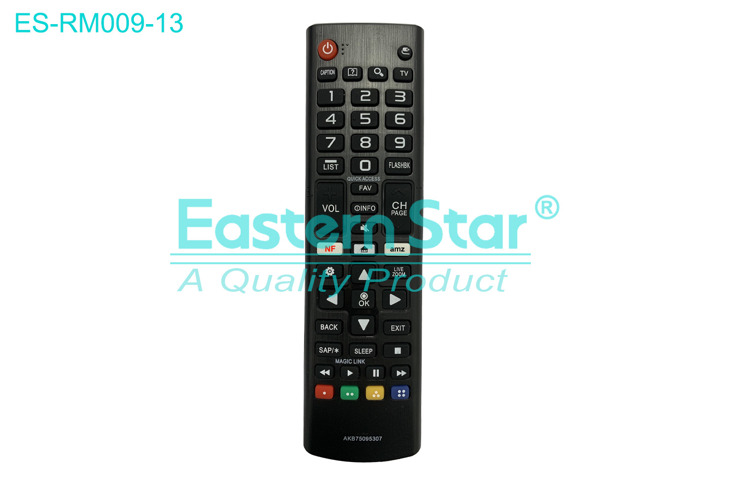 ES-RM009-13 Compatible for / Smart TV Remote Control R/M 48 Keys