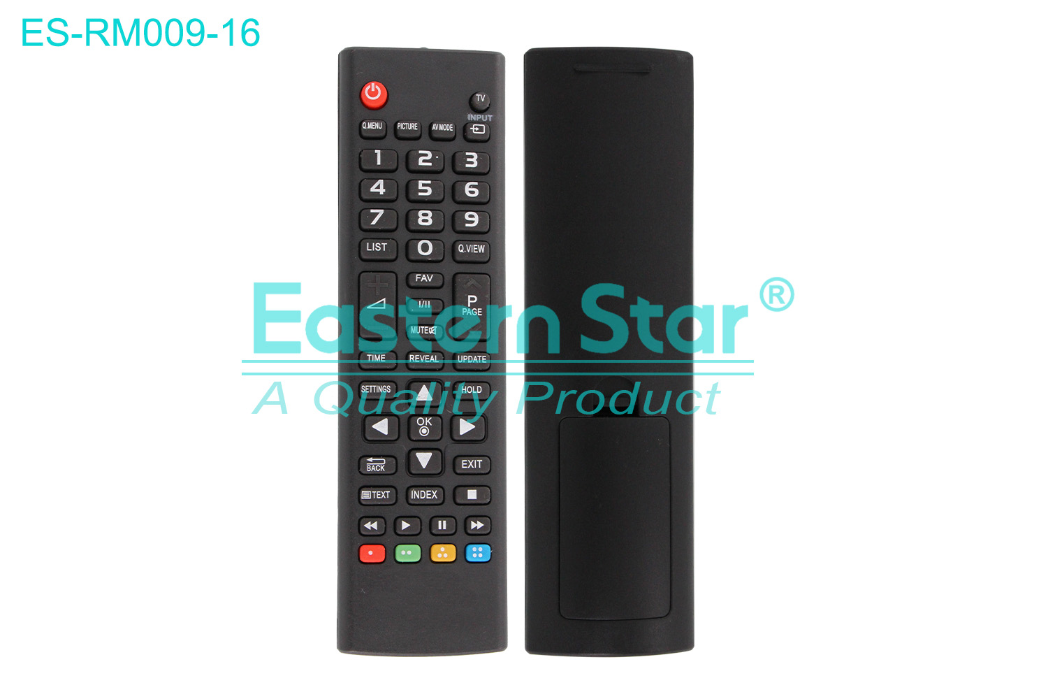 ES-RM009-16 Compatible for / Smart TV Remote Control R/M 48 Keys