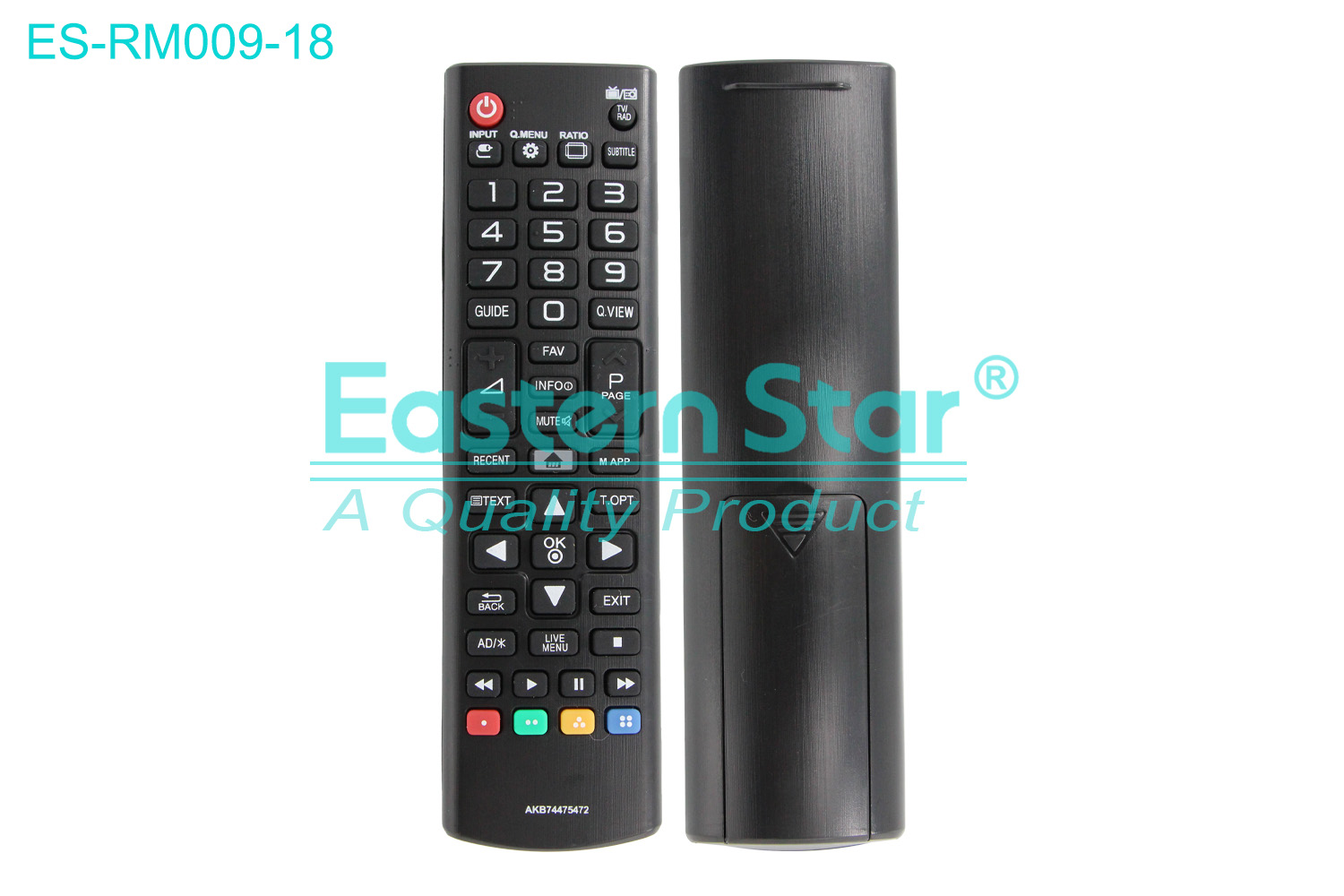 ES-RM009-18 Compatible for Lg Smart TV Remote Control R/M 48 Keys
