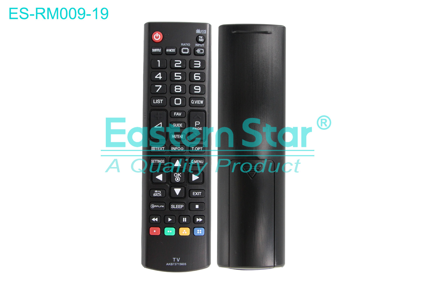 ES-RM009-19 Compatible for Lg Smart TV Remote Control R/M 48 Keys