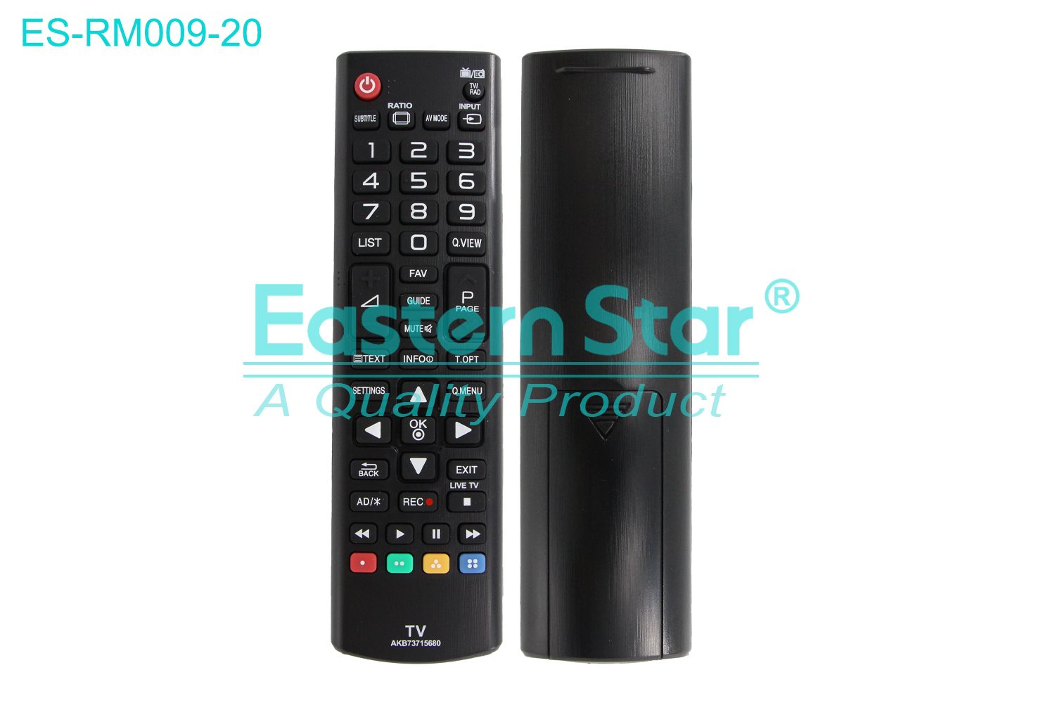 ES-RM009-20 Compatible for Lg Smart TV Remote Control R/M 48 Keys