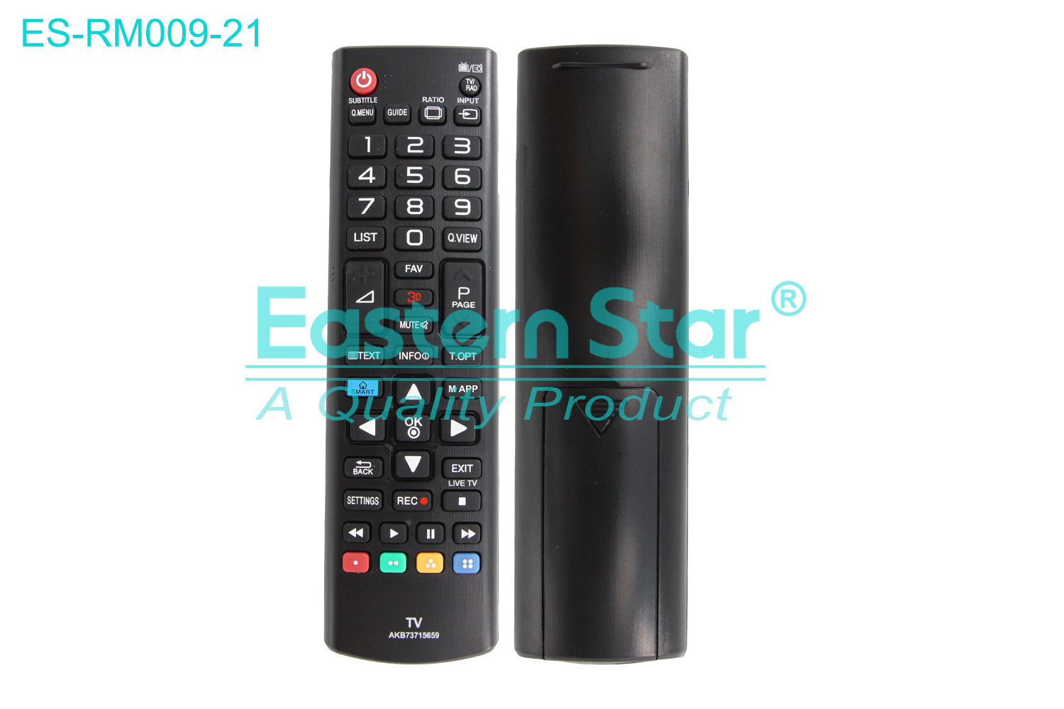 ES-RM009-21 Compatible for Lg Smart TV Remote Control R/M 48 Keys