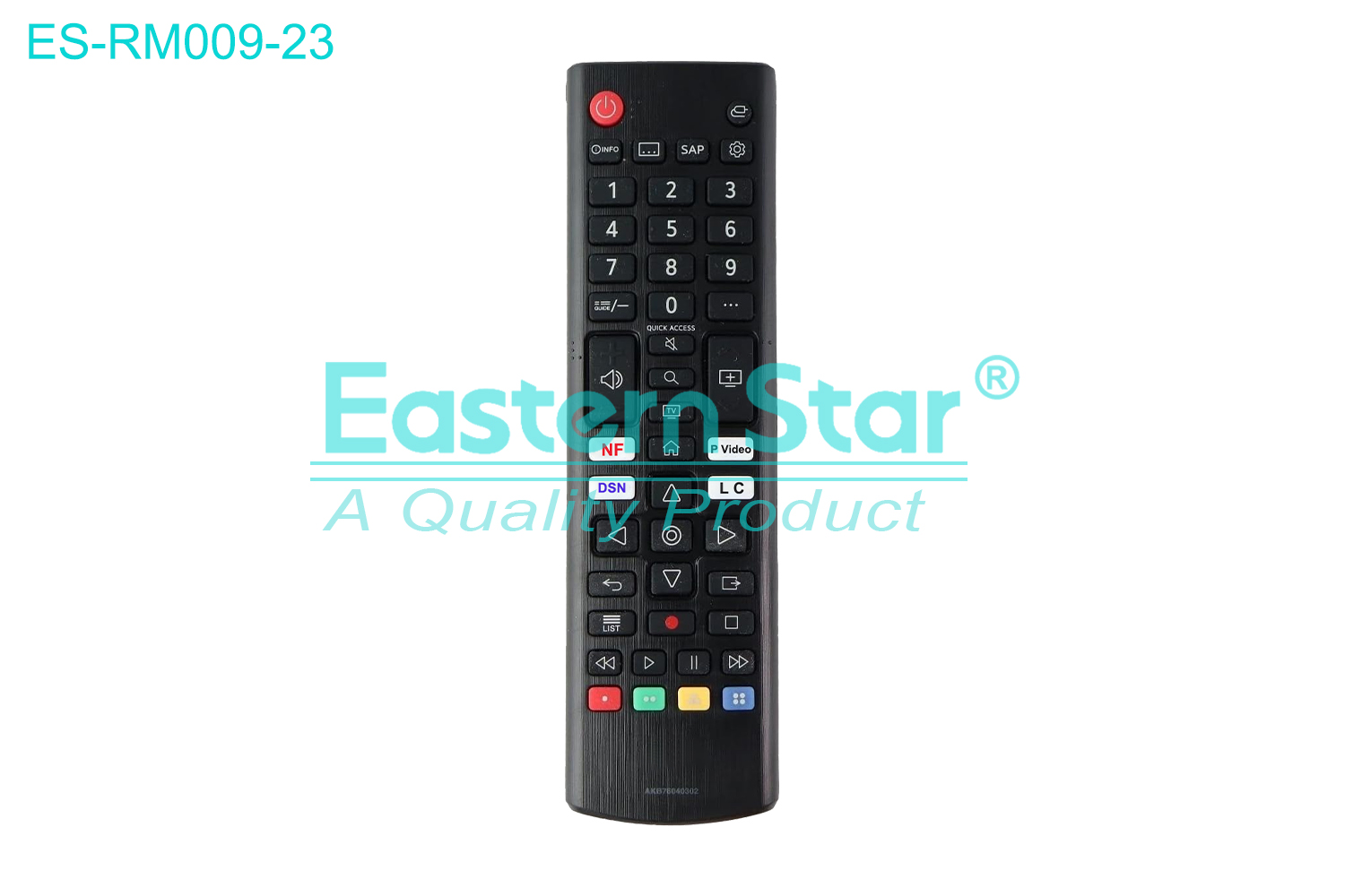ES-RM009-23 Compatible for / Smart TV Remote Control R/M 48 Keys
