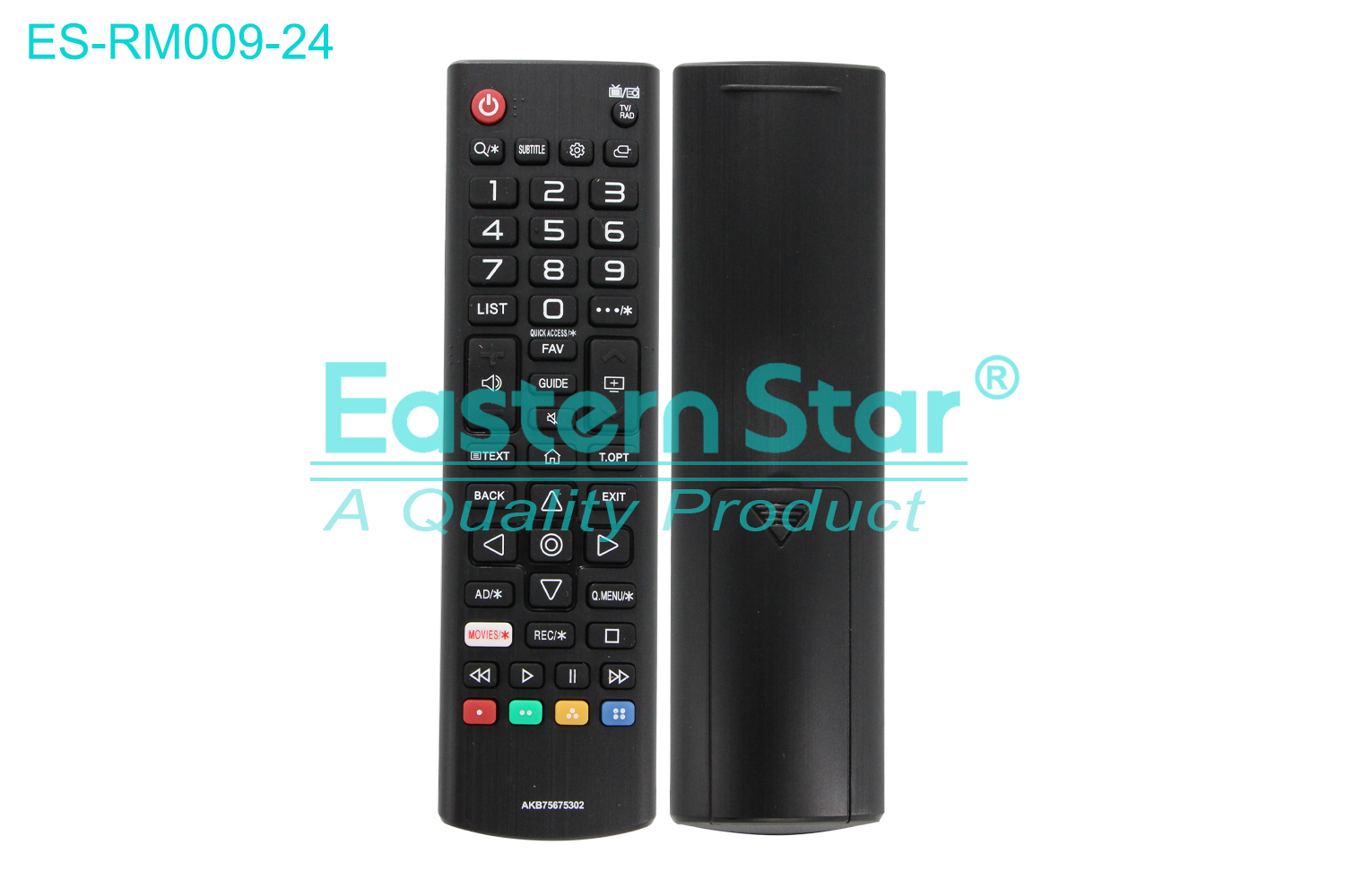 ES-RM009-24 Compatible for Lg Smart TV Remote Control R/M 48 Keys