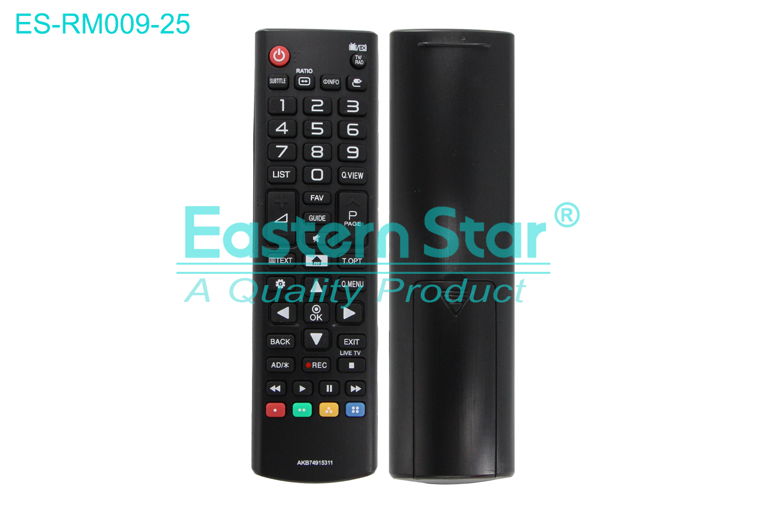 ES-RM009-25 Compatible for Lg Smart TV Remote Control R/M 48 Keys