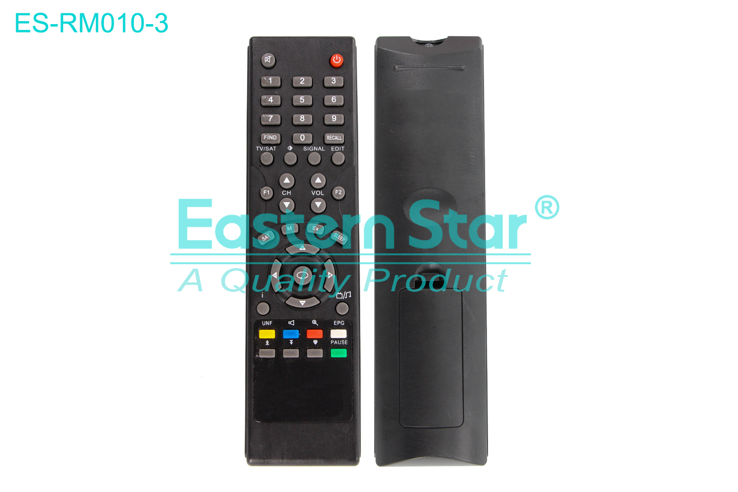 ES-RM010-3 Compatible for / Smart TV Remote Control R/M 43 Keys