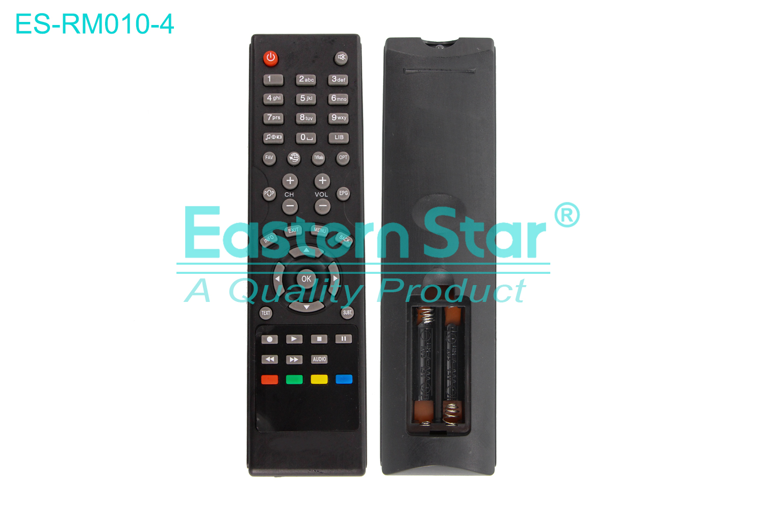 ES-RM010-4 Compatible for / Smart TV Remote Control R/M 46 Keys