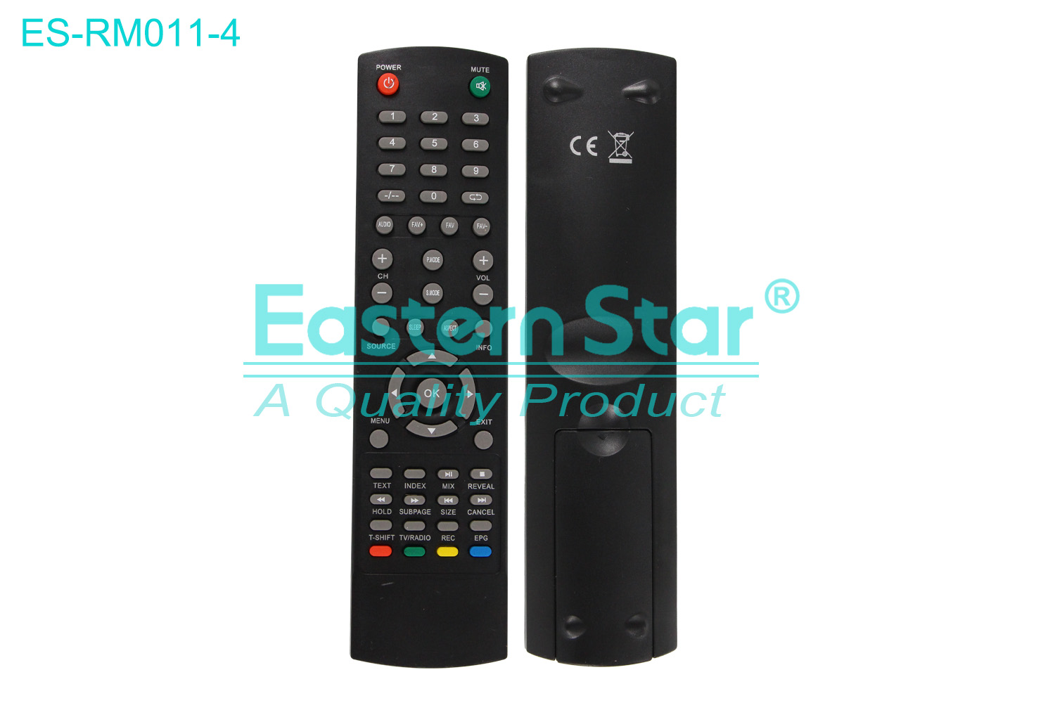 ES-RM011-4 Compatible for / Smart TV Remote Control R/M 51 Keys