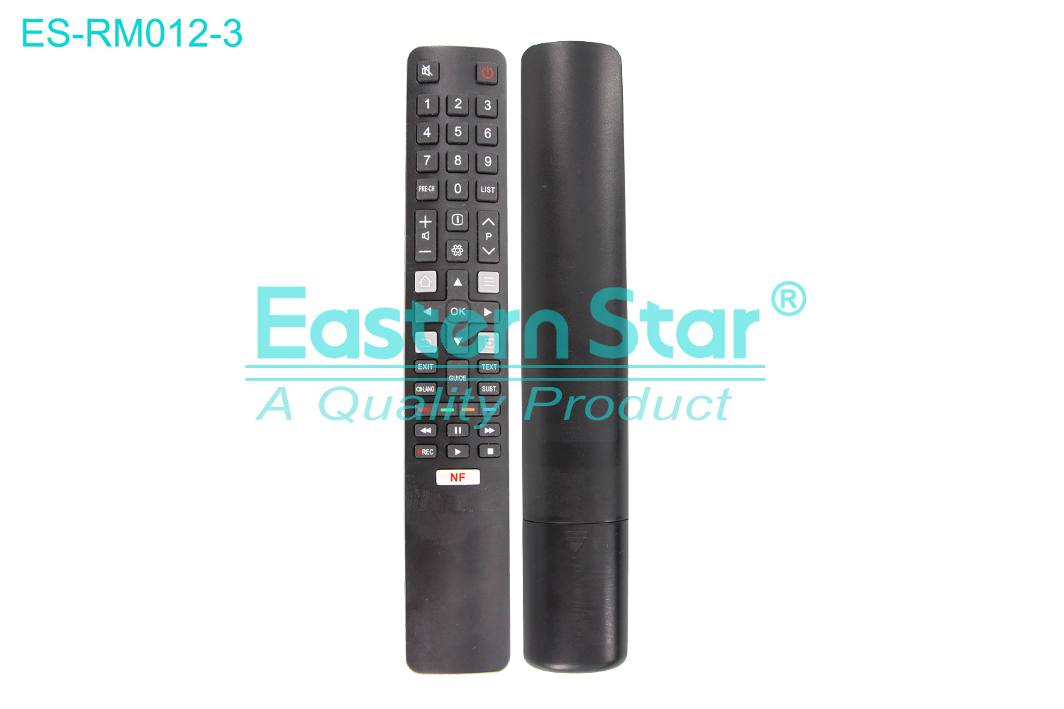 ES-RM012-3 Compatible for Tcl Smart TV Remote Control R/M 45 Keys