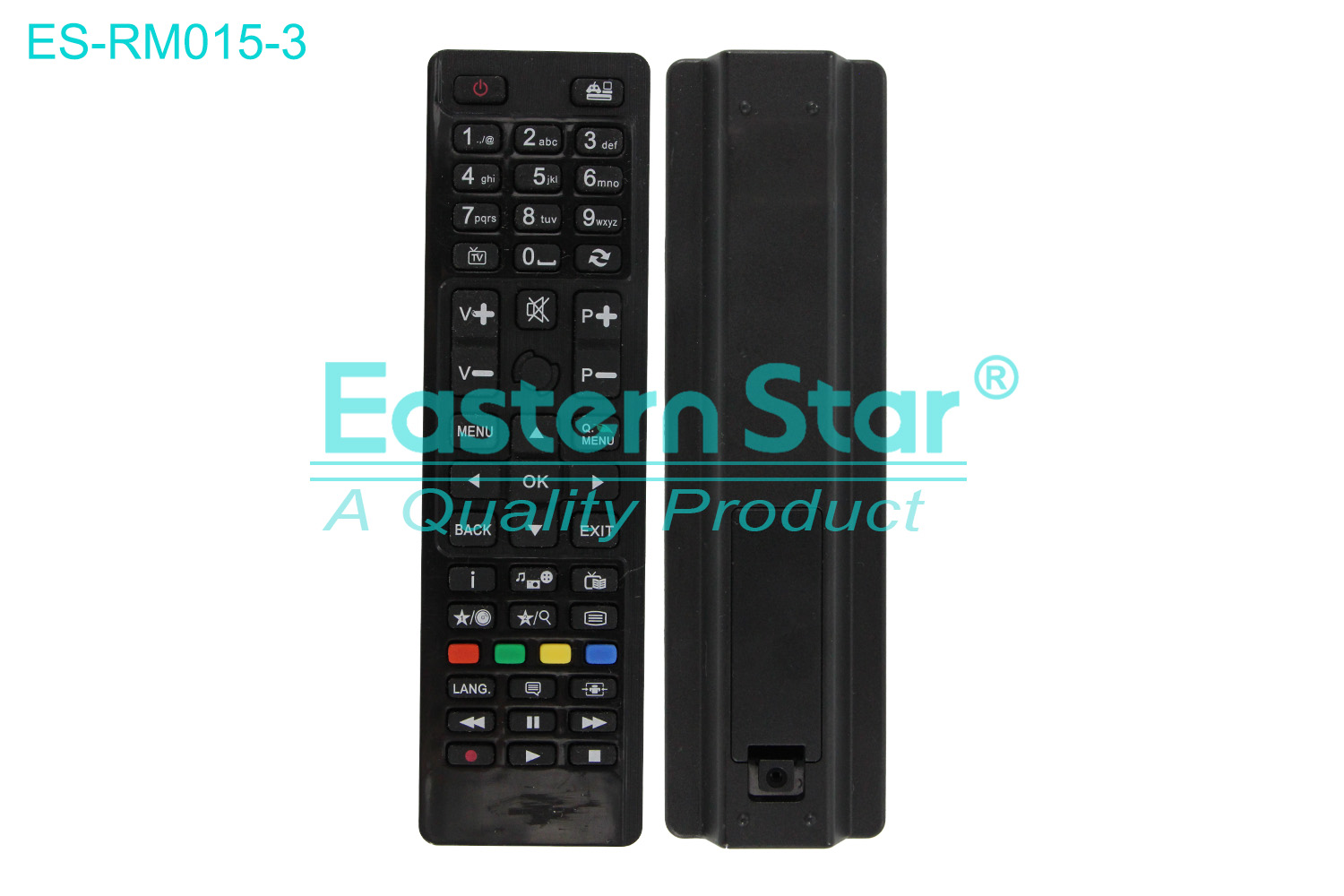 ES-RM015-3 Compatible for / Smart TV Remote Control R/M 48 Keys