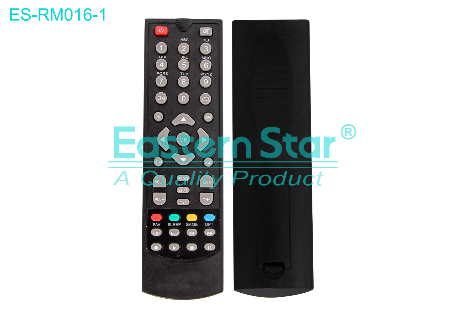 ES-RM016-1 Compatible for / Smart TV Remote Control R/M 42 Keys