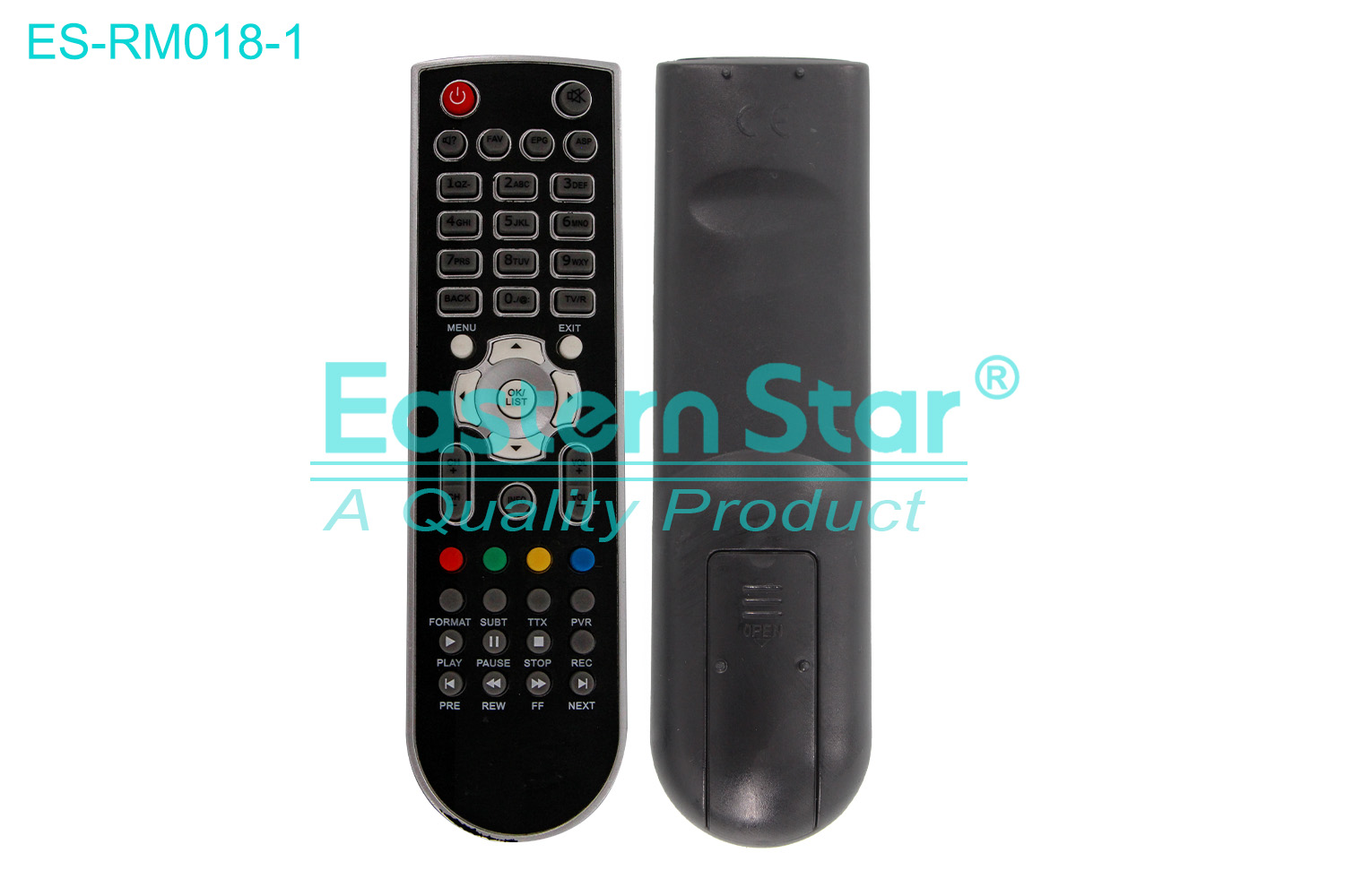 ES-RM018-1 Compatible for / Smart TV Remote Control R/M 46 Keys
