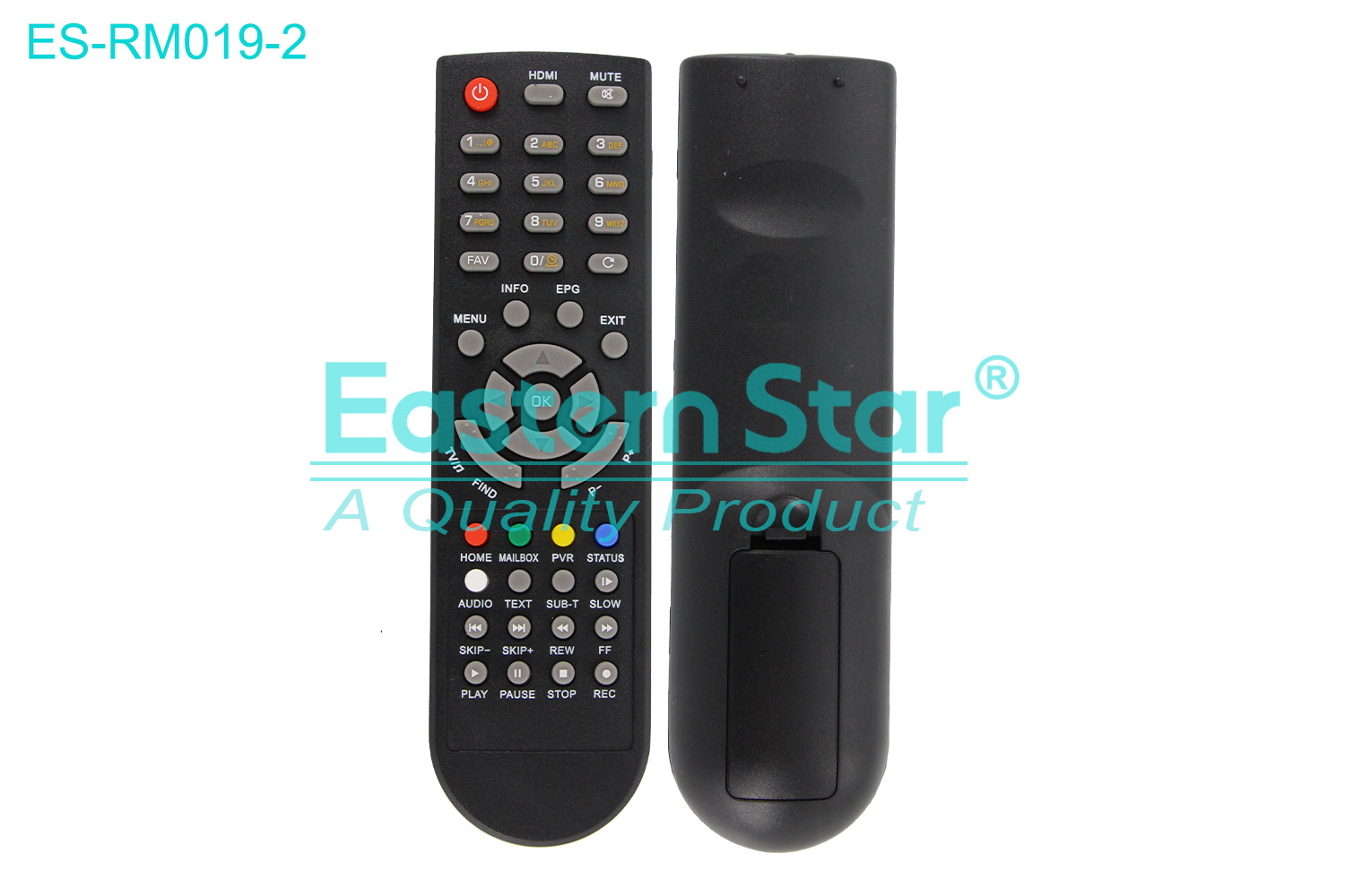 ES-RM019-2 Compatible for / Smart TV Remote Control R/M 44 Keys