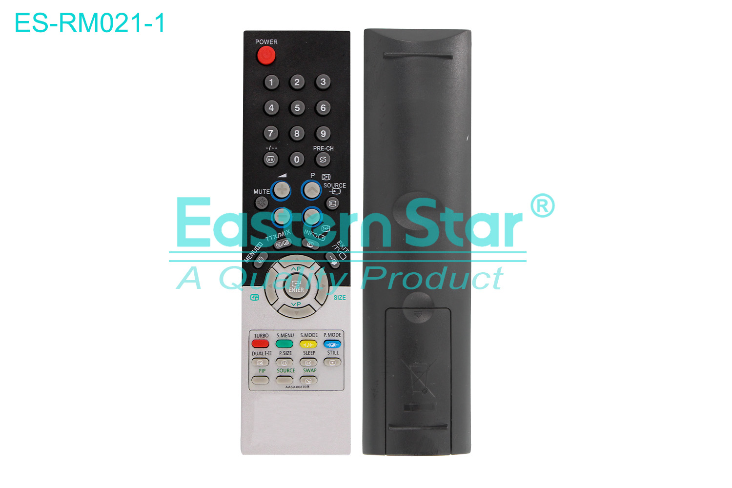 ES-RM021-1 Compatible for Samsung Smart TV Remote Control R/M 39 Keys