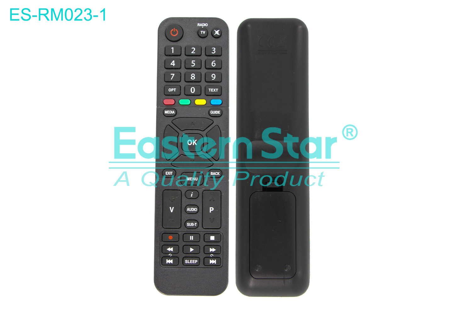 ES-RM023-1 Compatible for / Smart TV Remote Control R/M 45 Keys