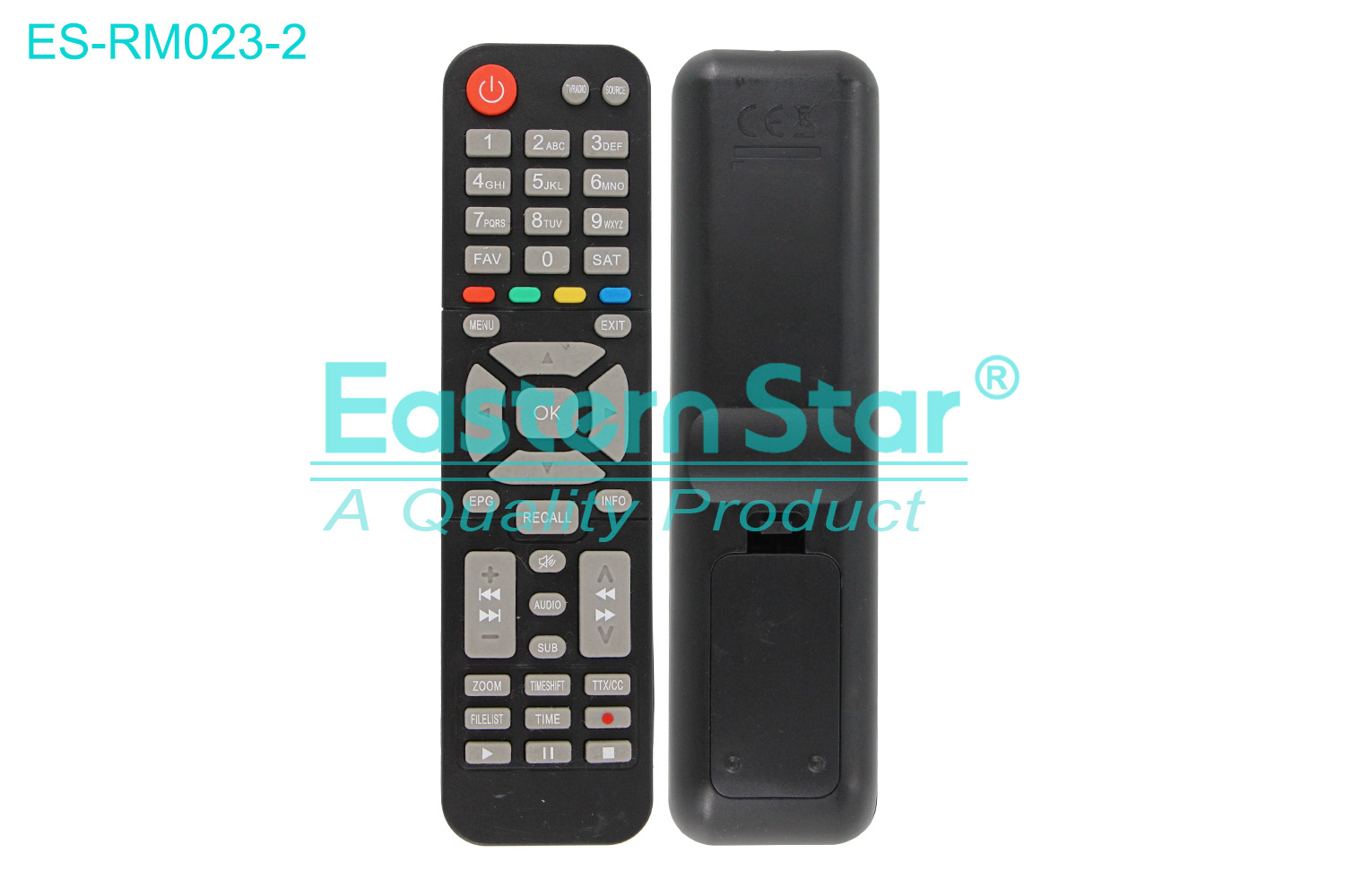 ES-RM023-2 Compatible for / Smart TV Remote Control R/M 45 Keys