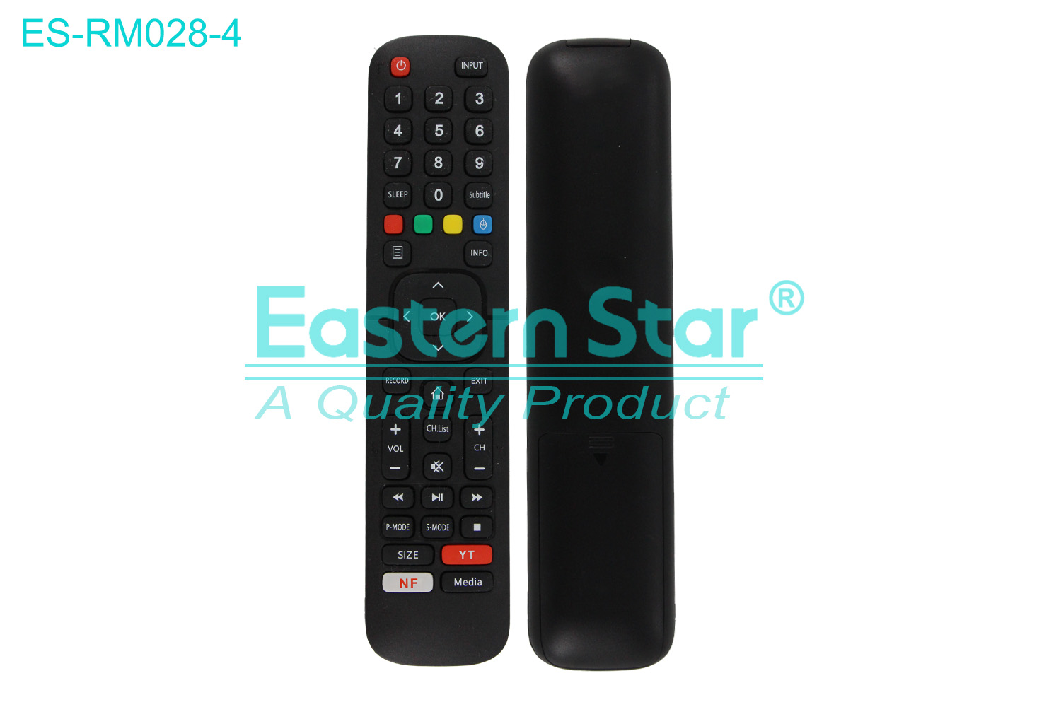 ES-RM028-4 Compatible for / Smart TV Remote Control R/M 44 Keys