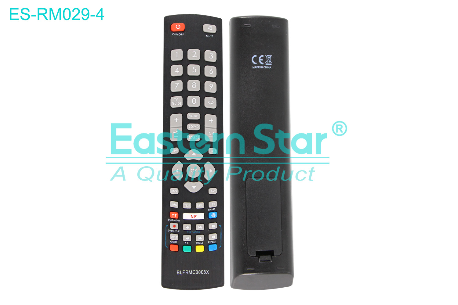 ES-RM029-4 Compatible for / Smart TV Remote Control R/M 49 Keys